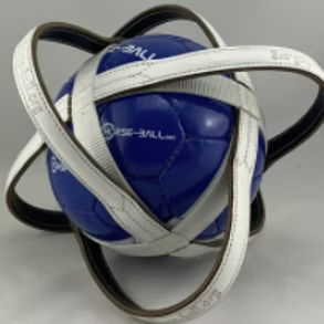 Horseball leather harness